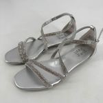 Naturalizer NWOT Sicily Women's Buckle Strappy Sandals Silver Size 7 Photo 4