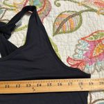 Marika women’s size large Black Sleeveless Top athletic gym wear lightweight nwt Photo 3