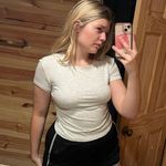 Amazon Light Heather Grey Baby Tee Photo 0