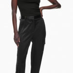 Aritzia Babaton Refined Satin Cargo Pant Photo 0