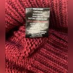 For Love & Lemons  Layton Cropped Vest Burgundy Knit Crop Top Size XS Photo 5