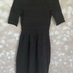 Vince Camuto  Gray Sweater Dress Photo 0
