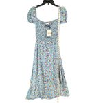 Faithfull the Brand Faithful The Brand Castilo Midi Dress 6 Jasmin Floral Smock Milkmaid Cottage NEW Photo 8