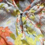 Urban Outfitters Billabong feeling blue Cute Floral Gauze Dress Size Large Photo 6