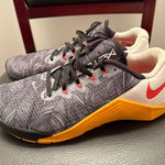 Nike  Metcon 6 Women's Training Shoes Black White Orange Yellow Size 9 Photo 0