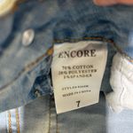 Encore jeans  Sky Blue Ripped Skinny Jeans Photo 4