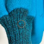 Vintage Coat Women’s‎ Teal Union Made Button Up Car Coat Cuffs Retro 90s Size 14 Photo 7