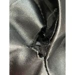 Preston & York ‎ Lambskin Leather Jacket Womens Sz Large Black Full Zip Photo 5