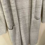 Forever 21 Gray Marbled Open Front Duster Cardigan Sweater Size S Photo 3