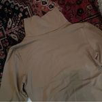 Turtleneck midi sweater dress Tan Size L Photo 6
