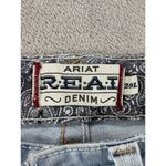 Ariat Real Denim Tie-Dye Flare Jeans 29L Womens Photo 1