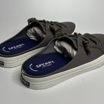 Sperry  Crest Vibe Mule Sneaker in Grey Canvas Photo 4