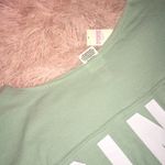 PINK - Victoria's Secret New Victoria’s Secret Pink Soft Logo Print Oversized Short Sleeve Lounge T-Shirt Photo 1