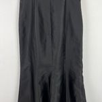 Alfred Sung NWT  Maxi Length Spaghetti Strap Mermaid Dress Black Size 10 D758 NEW Photo 11