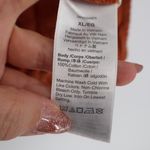 Madewell  Rust Orange Linen Blend V Neck Tunic Shirt Top XL Photo 3