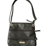 Rosetti  Black Leather crossbody/Shoulder Bag with Adjustable Strap Photo 0