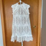 Monique Lhuillier BHLDN  White Lace‎ Mini Dress 2 NWT Photo 3