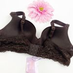 Savage X Fenty Floral Lace Push Up Balconette Bra: Chocolate Brown Sugar Photo 9