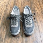 Dansko  • Hayes sneakers charcoal grey suede mesh lace up athletic lightweight Photo 2