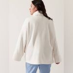 Athleta  cozy karma funnel neck sweatshirt magnolia white women’s size XS Photo 1