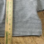 Duluth‎ Trading Co Ponte Pro Tunic black and gray stripe Women's Size XXL Photo 4