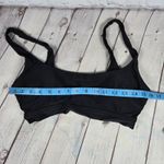 Aerie  Black Scoop Neck Bralette Swim Top Bra Size L Photo 7