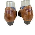 Rockport Cobb Hill Collection Adele Brown Leather Slip On Heeled Booties Size 7 Photo 5