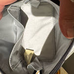 Kate Spade  White Cosmetic Bag with Red and Purple Pepper Design Photo 6