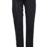 DL1961 Emma Power Coated Legging Rio Raw Hem Size 24 Party Dark Academia Goth Photo 0