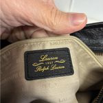 Ralph Lauren Lauren  black Leather shoulder bag Vintage Photo 3