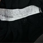 ZARA  black sheer floral lace striped bodysuit women's size small Photo 8