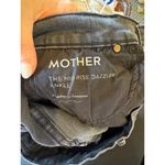 Mother Jeans Women 25 Washed Black Gray Mid Rise Dazzler Lighting Up Lanterns Photo 10