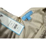 Draper James  RSVP Vneck Sequin Dress in Champagne Sz 4 NEW Photo 3