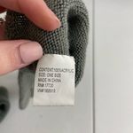 EUC women’s soft knit long foldable medium gray‎ warm winter gloves accessories Gray Photo 4