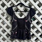 Free People Cherry Bomb Embroidered Top Photo 6