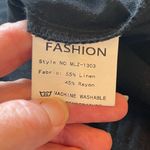 Black Linen Jumper Dress Mini New Size XS Photo 5