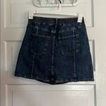 Aerie Indigo Button-Up Mini Skirt Photo 3