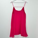 NBD  Taurus Mini V Neck Dress in Hot Pink Fuchsia Size XL Photo 5