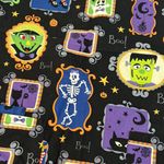Halloween scrub top Size XS Photo 2