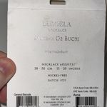 Marina De Buchi ANNA Necklace Personalized Lumiela Name Necklace Gold Tone 15” - 20” Photo 4