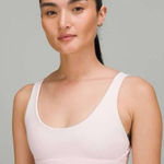 Lululemon 💖 Align Strawberry Milkshake Pink and White Reversible Sports Bra Photo 0