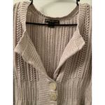 Eddie Bauer Womens Khaki 3/4 Sleeves Button Front Cardigan Sweater Size XL Photo 1