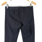 Theory  Black Corduroy Dress Pants in Black Straight Leg Mid-Rise, Size‎ 4 Photo 6