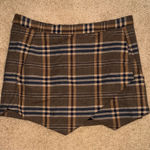 ZARA  Plaid Mini Skirt Photo 0