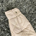 Brave Soul Diamond Quilted Belted Jacket in Stone, Size 8 Photo 4