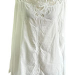 Ralph Lauren  White Embroidered Boat Neck Blouse Women's Size XL | 26-42 Photo 0