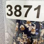 Karin Stevens Floral Dress Rayon Lace Trim Pockets Petite 14 Career Party Boho Photo 12