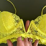 H&M  Neon Yellow Lace Bra 34A Photo 4