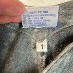 Oh My Gauze Top Womens S/M Gray Tie Dye 100% Cotton 3/4 Sleeve V Photo 8