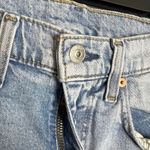 Levis 502 Taper Light Wash Jeans Size 31x30 (Actual 30x28) Blue Photo 3